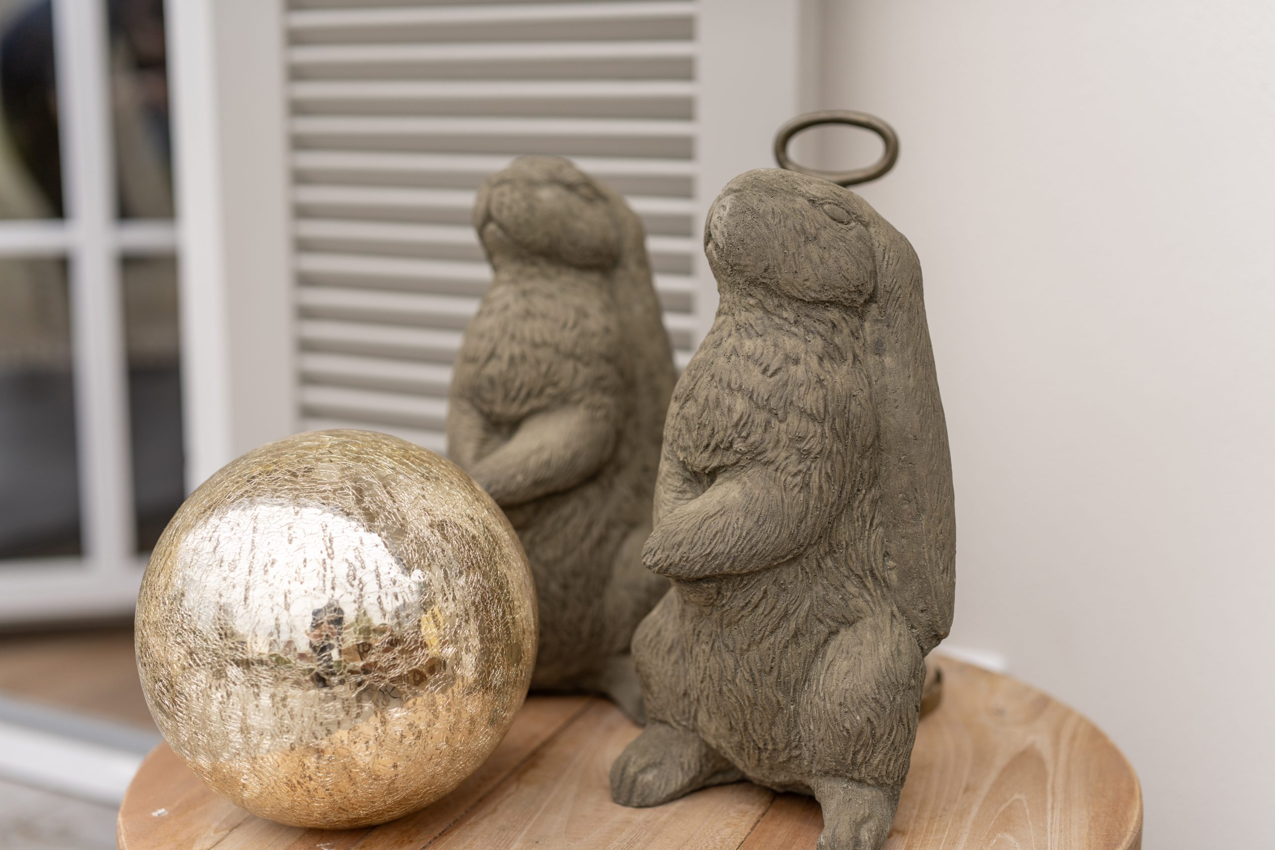 Dekodetail im Außenbereich